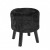 FOOT STOOL BLACK